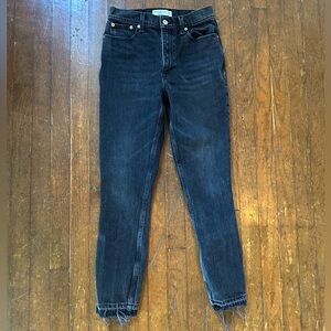 Abercrombie & Fitch Dark Wash High Rise Jeans